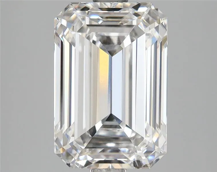 3.55ct Emerald Lab Grown Diamond (Colour D, Clarity VVS2, IGI Certified)