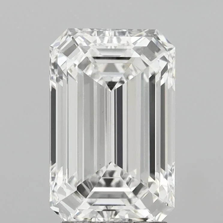 3.55ct Emerald Lab Grown Diamond (Colour F, Clarity VVS2, IGI Certified)
