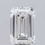 3.60ct Emerald Lab Grown Diamond (Colour G, Clarity VS1, IGI Certified)