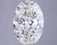 3.64ct Oval Lab Grown Diamond (Colour G, Clarity VS1, IGI Certified)