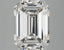 3.68ct Emerald Lab Grown Diamond (Colour G, Clarity VVS2, IGI Certified)