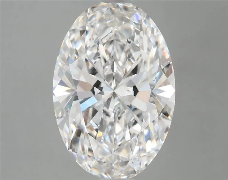 3.71ct Oval Lab Grown Diamond (Colour F, Clarity VVS1, IGI Certified)