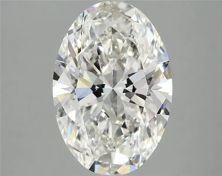 3.73ct Oval Lab Grown Diamond (Colour G, Clarity VVS2, IGI Certified)
