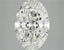 3.75ct Oval Lab Grown Diamond (Colour F, Clarity VVS2, IGI Certified)