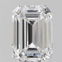 3.77ct Emerald Lab Grown Diamond (Colour D, Clarity VS1, IGI Certified)