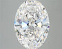 3.81ct Oval Lab Grown Diamond (Colour E, Clarity VVS1, IGI Certified)
