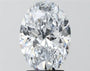 3.85ct Oval Lab Grown Diamond (Colour G, Clarity VVS2, IGI Certified)