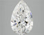 3.87ct Pear Lab Grown Diamond (Colour E, Clarity VVS2, IGI Certified)