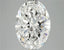 3.88ct Oval Lab Grown Diamond (Colour F, Clarity VVS2, IGI Certified)