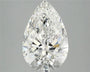 3.89ct Pear Lab Grown Diamond (Colour F, Clarity VVS2, IGI Certified)