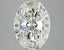 3.90ct Oval Lab Grown Diamond (Colour G, Clarity VVS2, IGI Certified)