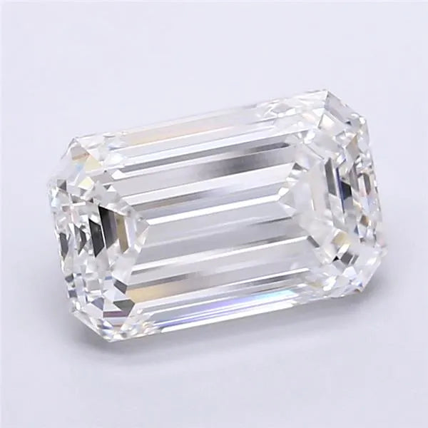 3.92ct Emerald Lab Grown Diamond (Colour D, Clarity VVS1, IGI Certified)