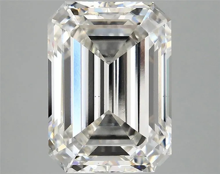 3.92ct Emerald Lab Grown Diamond (Colour G, Clarity VS2, IGI Certified)