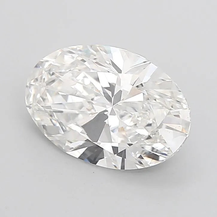 3.97ct Oval Lab Grown Diamond (Colour E, Clarity VS1, IGI Certified)