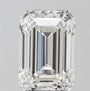 3.98ct Emerald Lab Grown Diamond (Colour G, Clarity VVS2, IGI Certified)