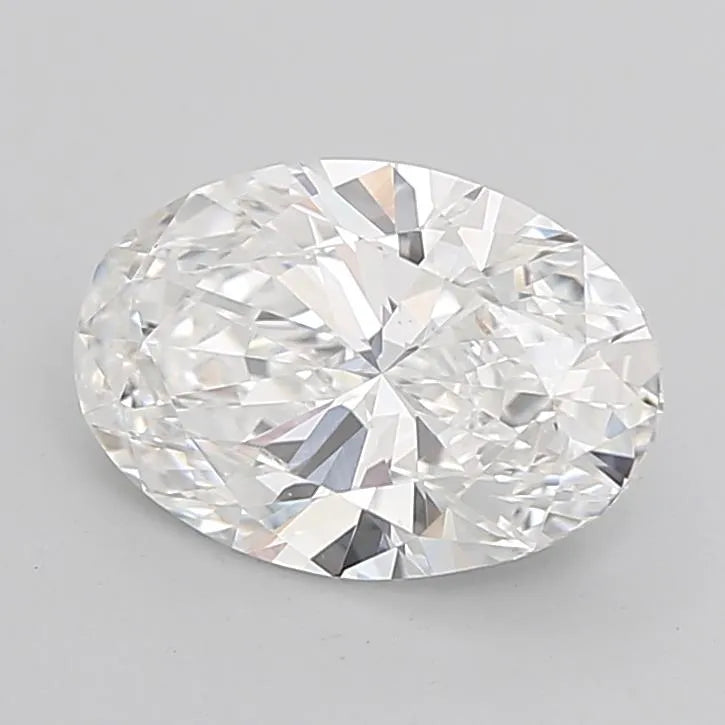 3.98ct Oval Lab Grown Diamond (Colour E, Clarity VVS2, IGI Certified)