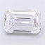 3.99ct Emerald Lab Grown Diamond (Colour D, Clarity VVS2, IGI Certified)