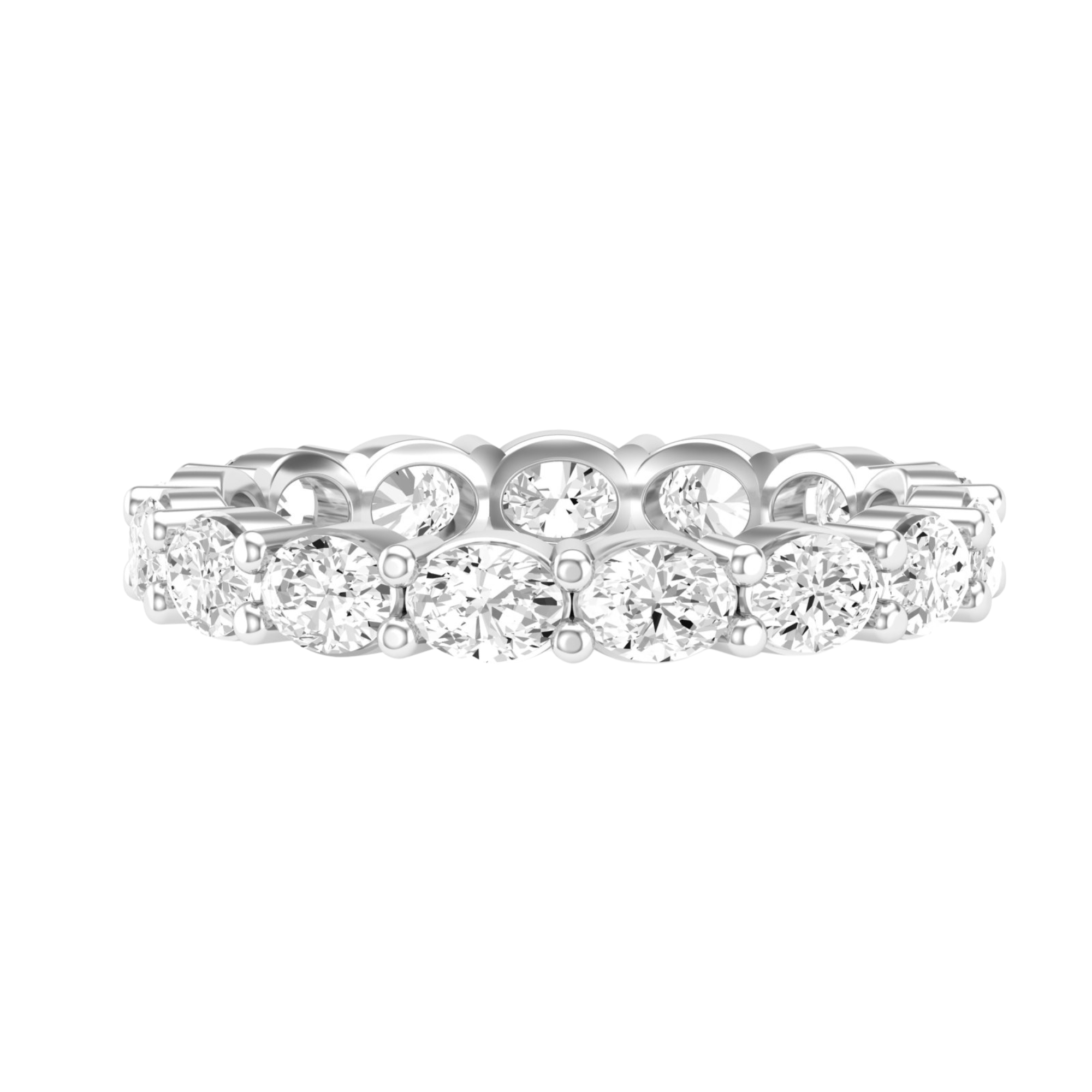 Tatum East-West Oval Lab Grown Diamond Eternity Ring
