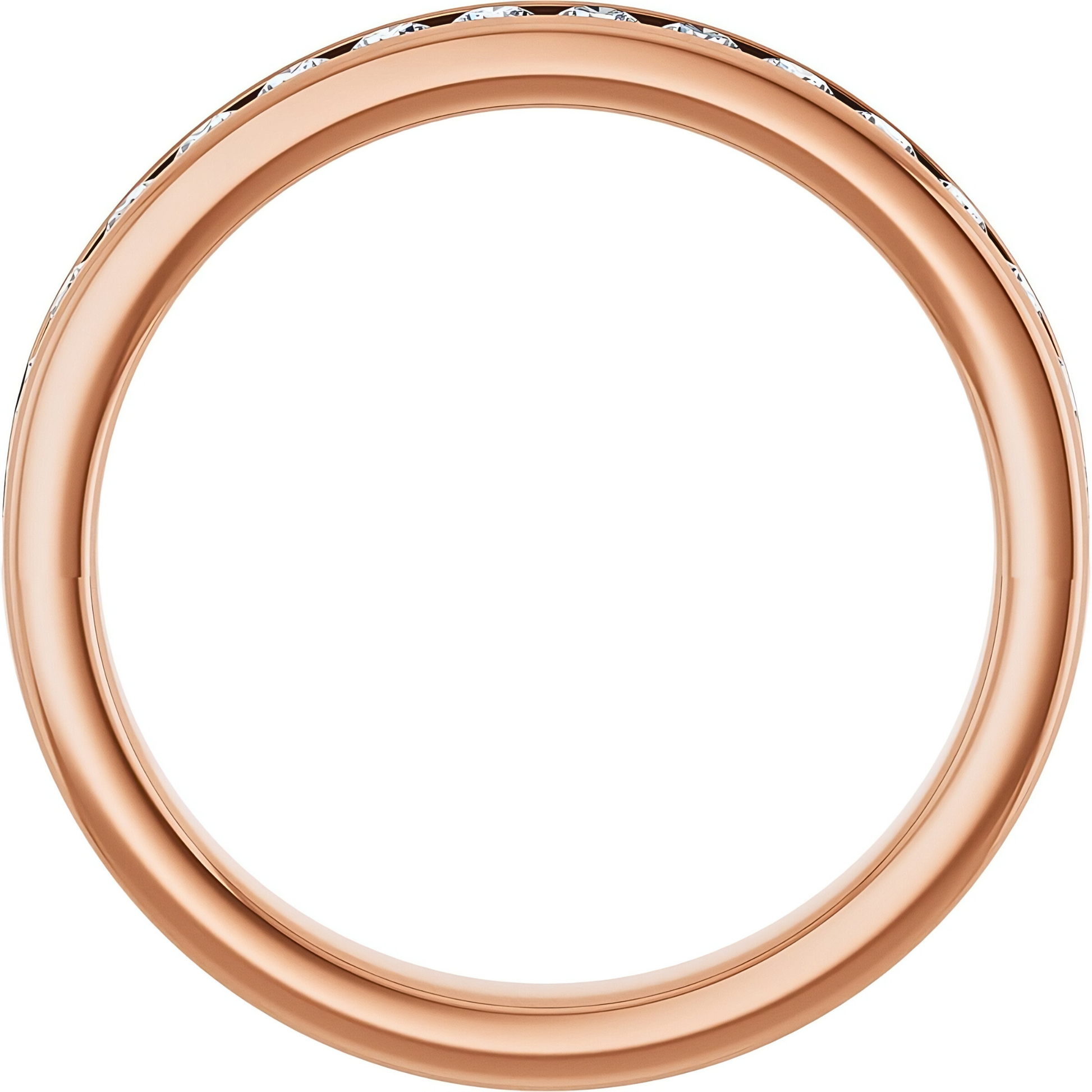 Hallie Channel Diamond Wedding Ring