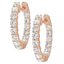 Harper Inside-Out Lab Grown Diamond Hoop Earrings