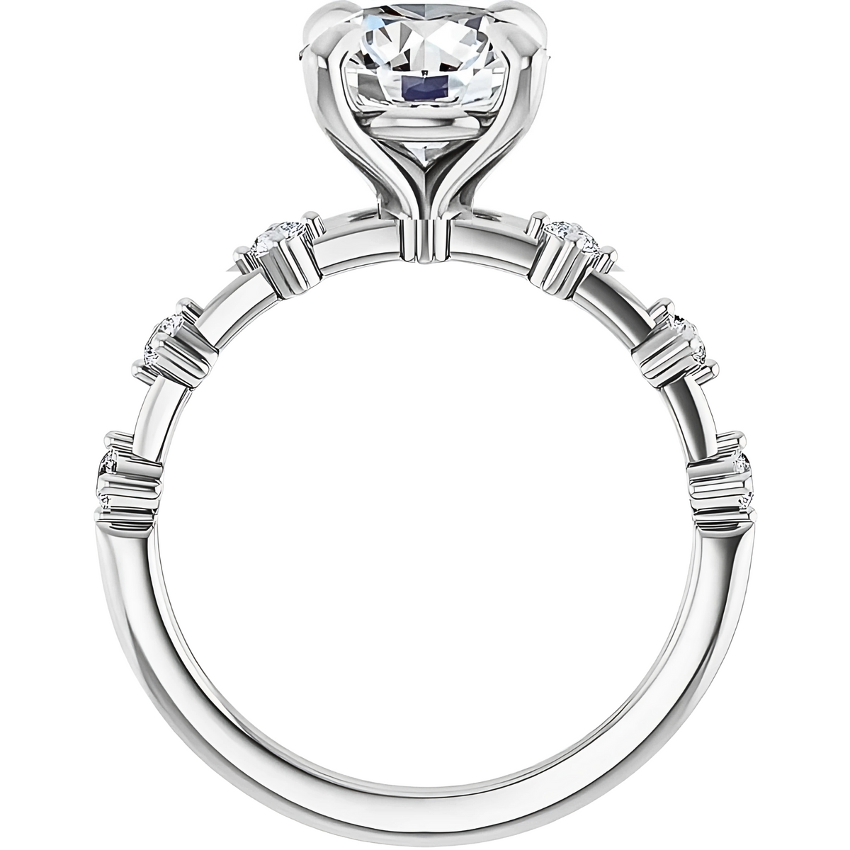 Rhodes Diamond Distance Setting