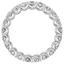 Selby Oval Lab Grown Diamond Eternity Ring