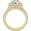 Ellie Halo Setting & Matching Wedding Ring