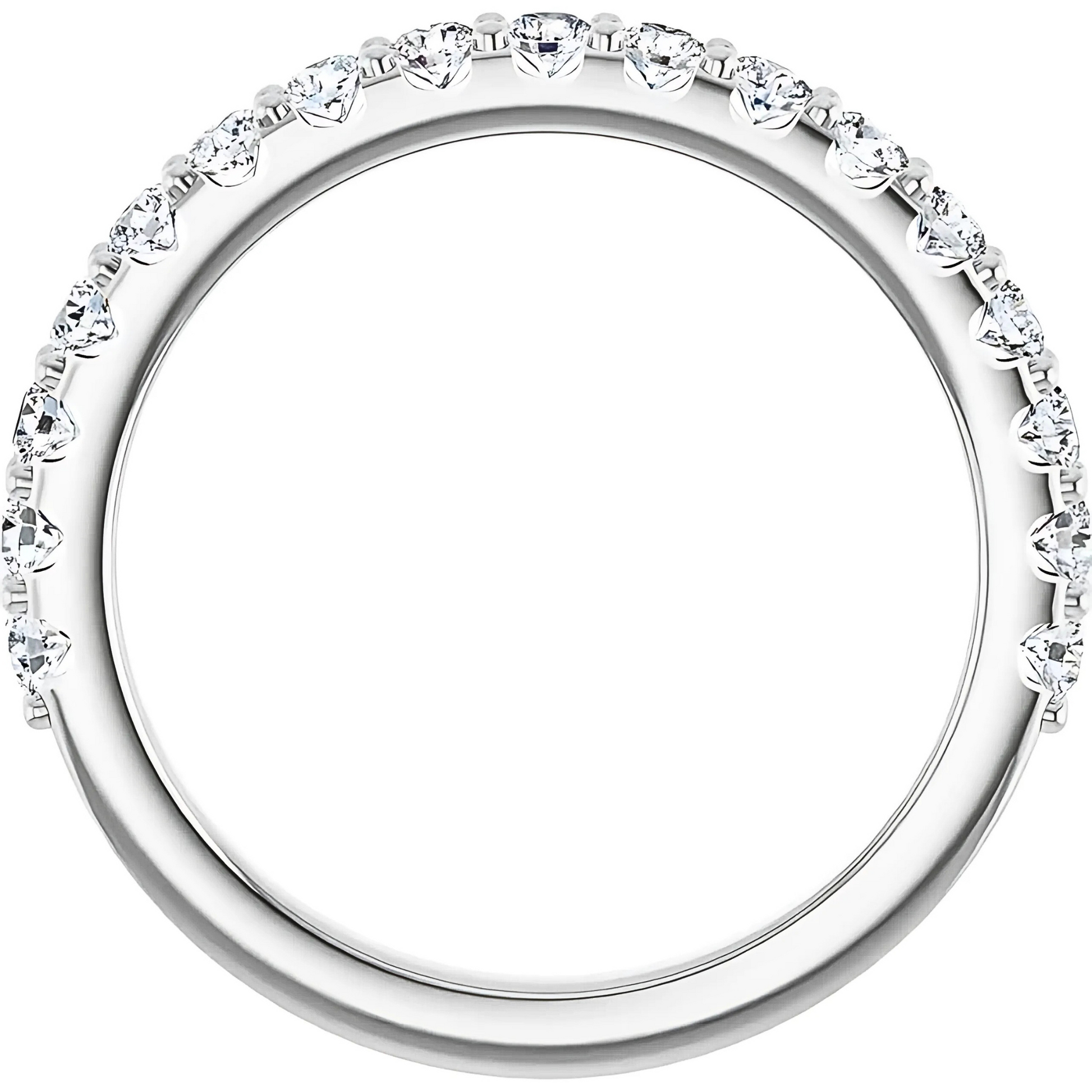 Ellie Pavé Diamond Wedding Ring