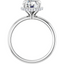 Brooklyn Hidden Halo Solitaire Setting