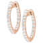 Harper Inside-Out Lab Grown Diamond Hoop Earrings