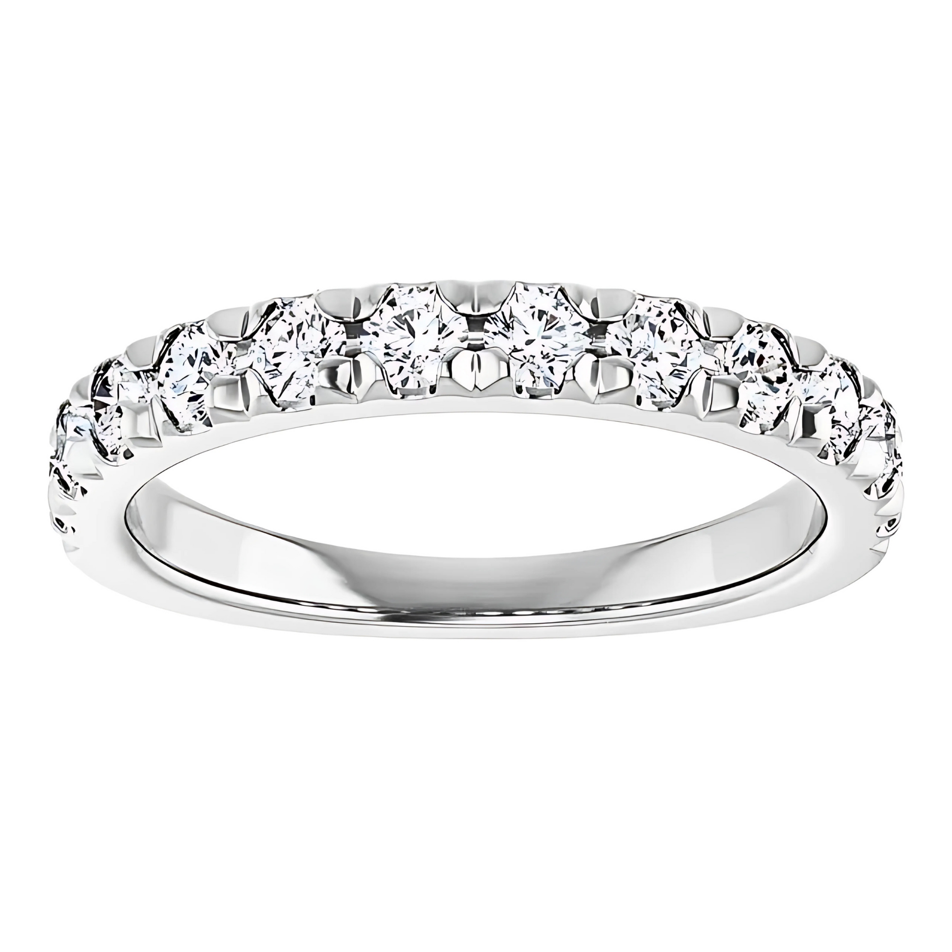 Ruthie French Pavé Diamond Wedding Ring
