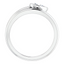 Dottie Pear Diamond Bezel Wrap Pinky Ring