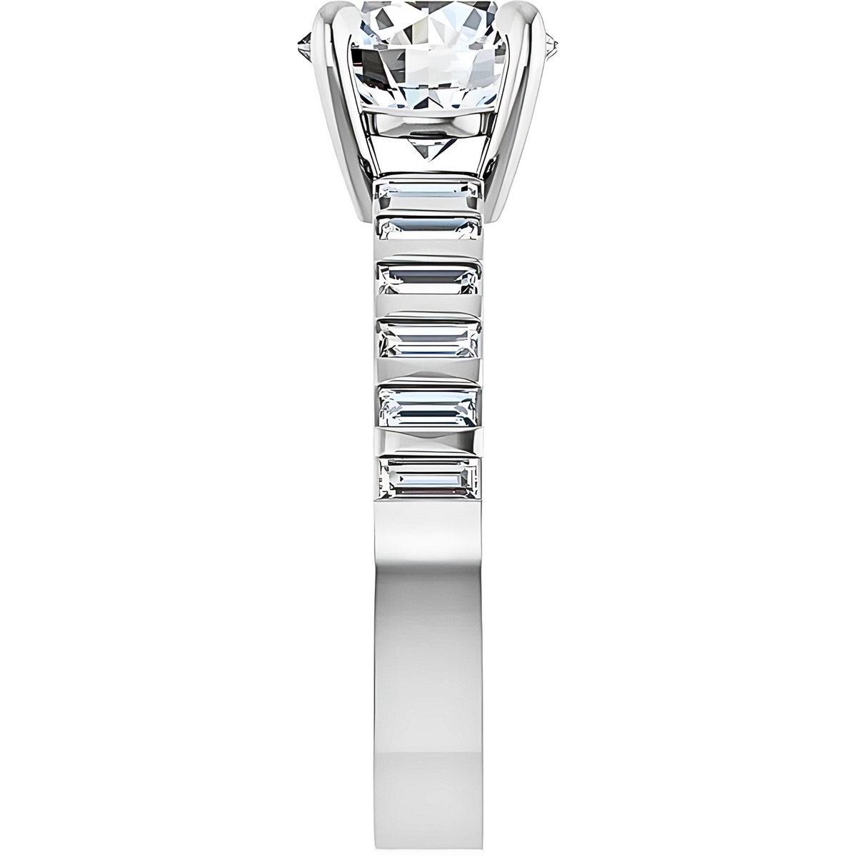 Ashton Baguette Accented Setting