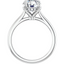 Kennedy Hidden Halo Cathedral Solitaire Setting