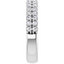 Chloe Pavé Diamond Double Row Wedding Ring