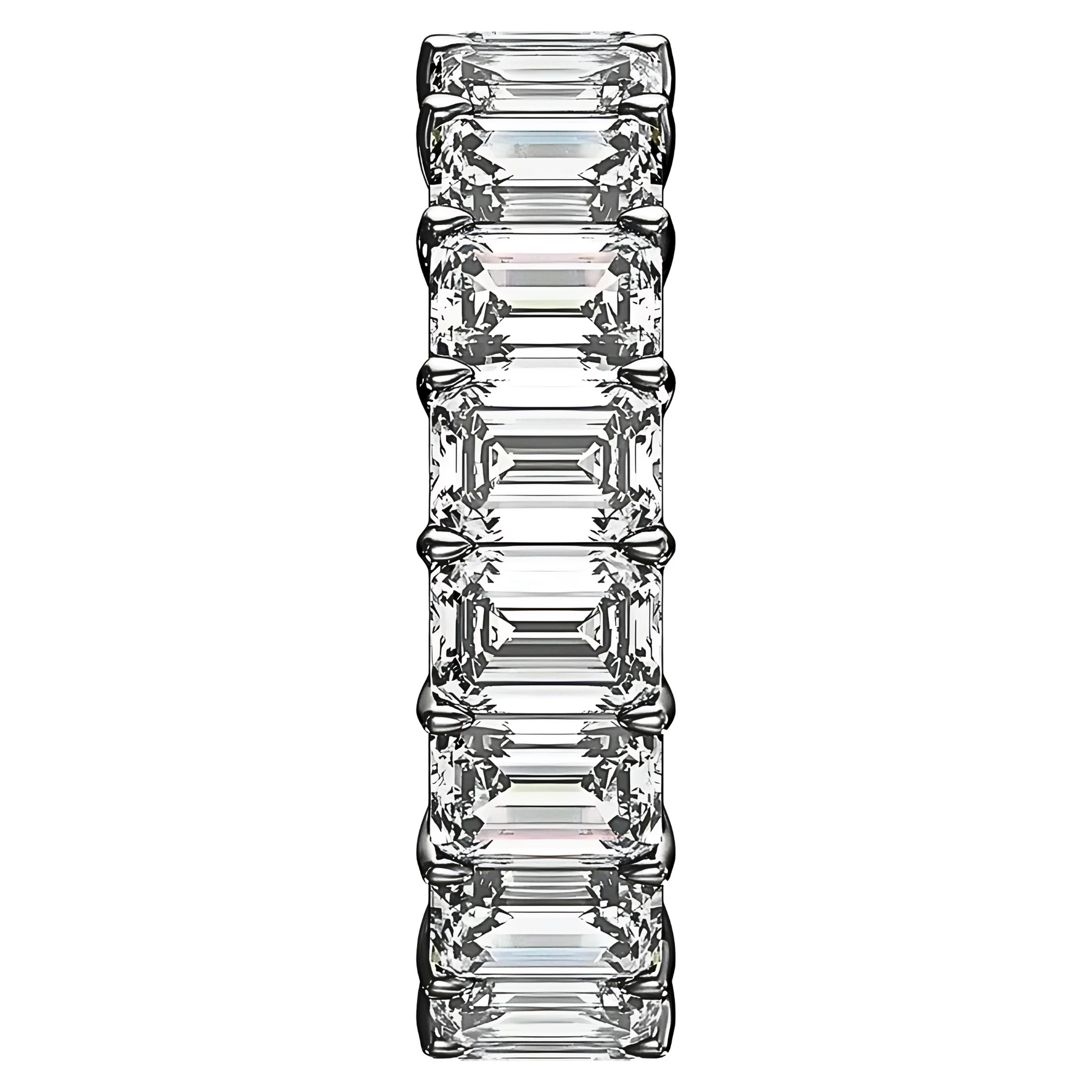 Tess Emerald Lab Grown Diamond Eternity Ring