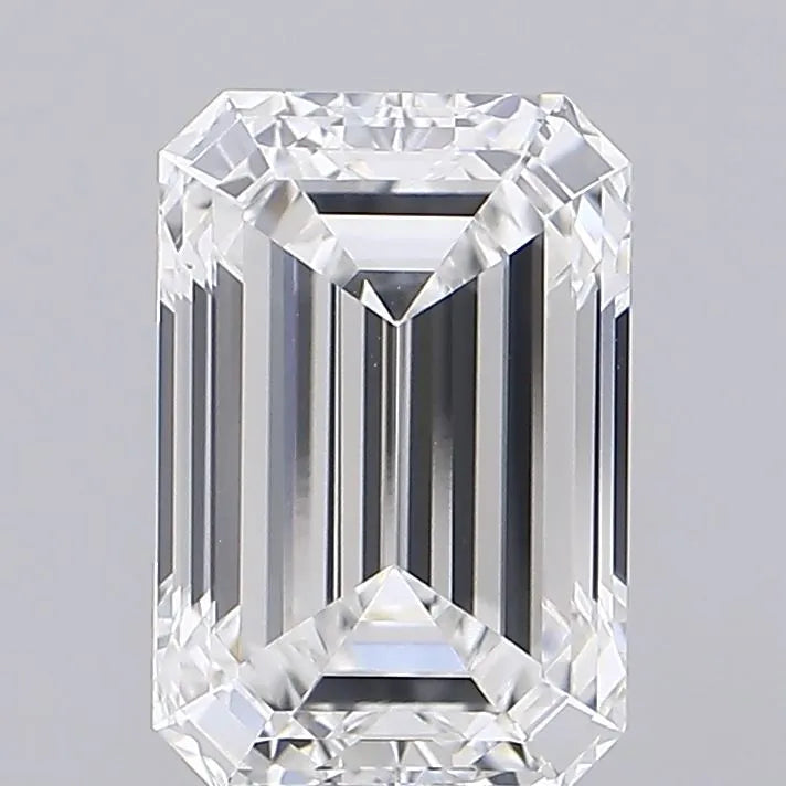 4.00ct Emerald Lab Grown Diamond (Colour E, Clarity VVS2, IGI Certified)