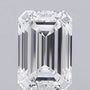 4.00ct Emerald Lab Grown Diamond (Colour E, Clarity VVS2, IGI Certified)