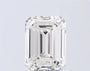 4.00ct Emerald Lab Grown Diamond (Colour F, Clarity VS1, IGI Certified)