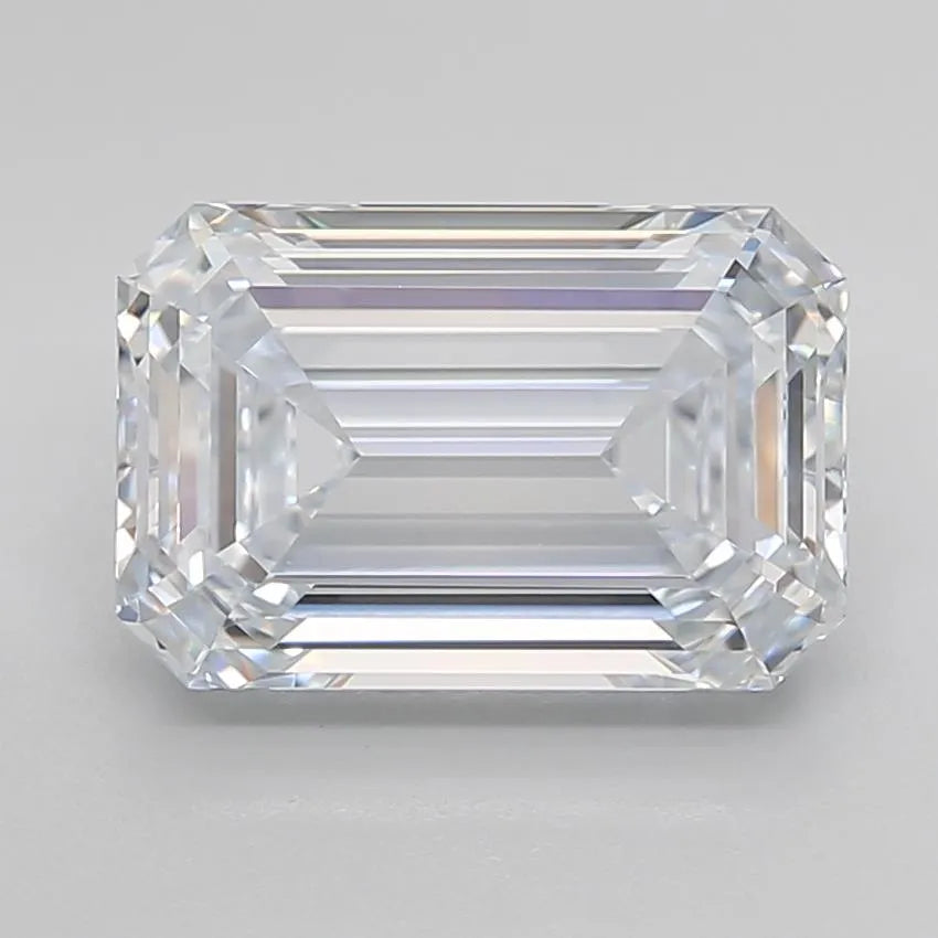4.00ct Emerald Lab Grown Diamond (Colour G, Clarity VVS1, Cut EX, IGI Certified)