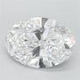 4.00ct Oval Lab Grown Diamond (Colour D, Clarity VVS1, IGI Certified)
