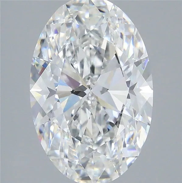 4.01ct Oval Lab Grown Diamond (Colour E, Clarity VVS1, IGI Certified)