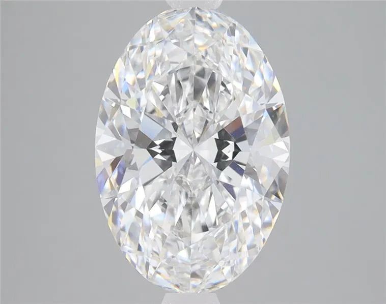 4.01ct Oval Lab Grown Diamond (Colour E, Clarity VVS2, IGI Certified)