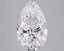 4.01ct Pear Lab Grown Diamond (Colour D, Clarity VVS2, IGI Certified)