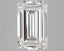 4.02ct Emerald Lab Grown Diamond (Colour E, Clarity IF, IGI Certified)