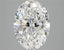 4.02ct Oval Lab Grown Diamond (Colour E, Clarity SI1, IGI Certified)