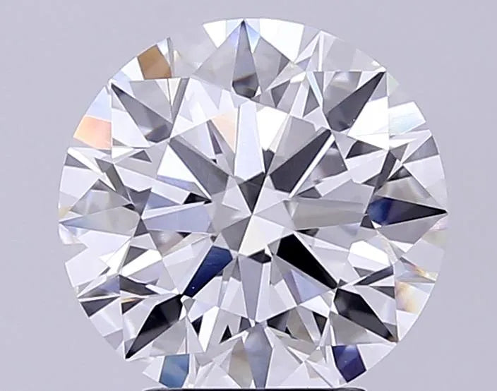 4.02ct Round Lab Grown Diamond (Colour D, Clarity VVS2, Cut ID, IGI Certified)