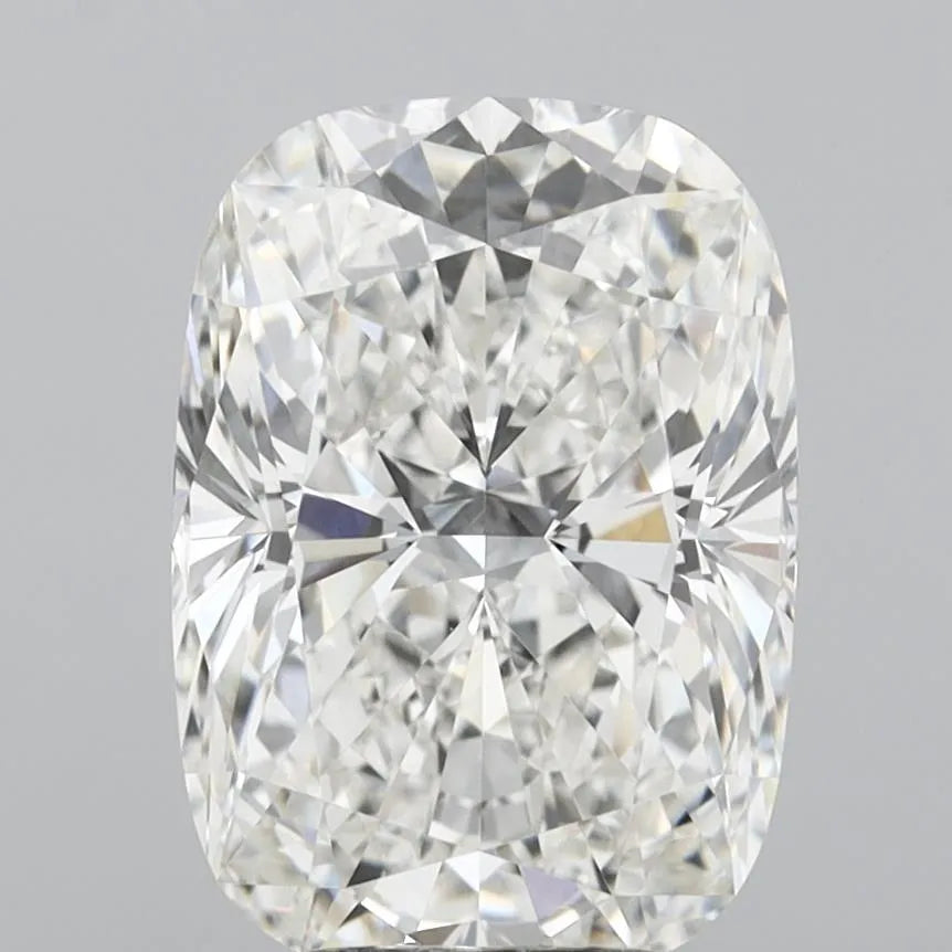 4.03ct Cushion modified Lab Grown Diamond (Colour G, Clarity VVS2, IGI Certified)