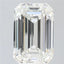 4.03ct Emerald Lab Grown Diamond (Colour F, Clarity VVS2, IGI Certified)