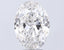 4.03ct Oval Lab Grown Diamond (Colour E, Clarity VVS2, IGI Certified)
